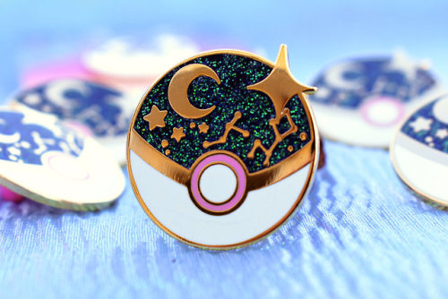 retrogamingblog: Pokemon Wish Pins made by Gabriela Romero 
