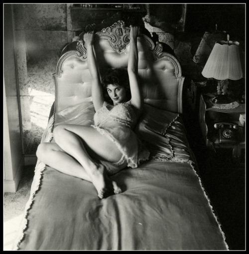 adhemarpo:   Peter Basch - Tina Louise - 1955 