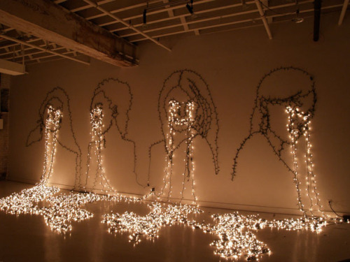 wetheurban: Christmas Light Sculptures, Laura Adel JohnsonPerth-based artist Laura Adel Johnson’s li