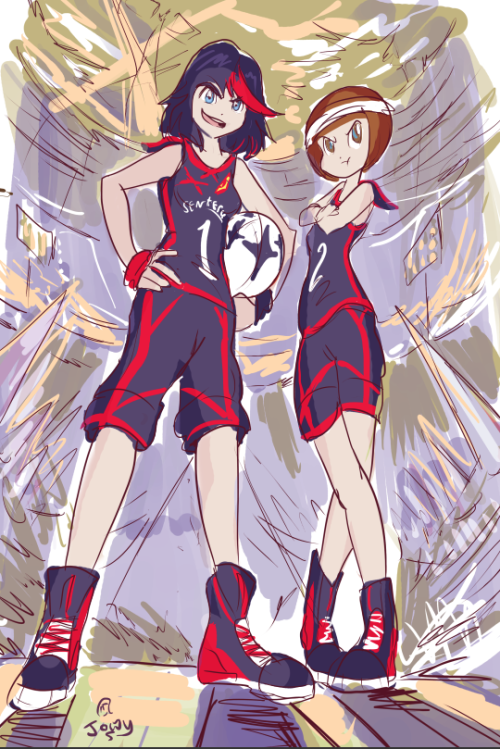 Slam la kill jam I would have loved to see more sports themed episodes in the anime. I did do this i