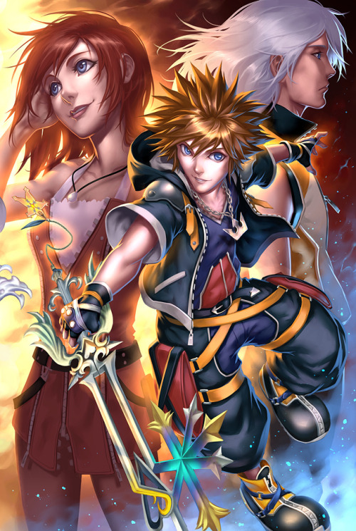 quirkilicious: Hearts by Quirkilicious Finishedddddddddddddd!  That keyblade research though!&n