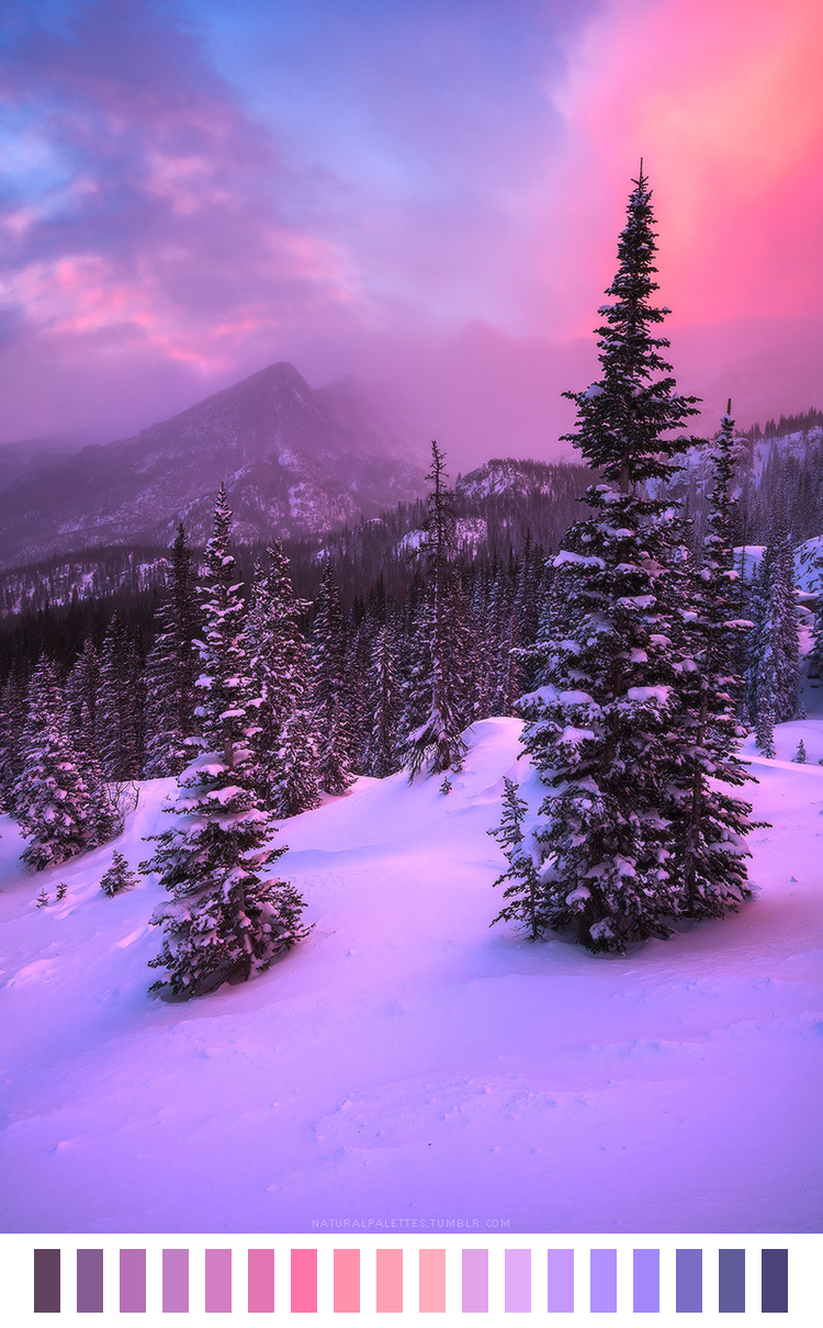 naturalpalettes:Overlooking Glacier Gorge at Sunrise. Rocky Mountain National Park,