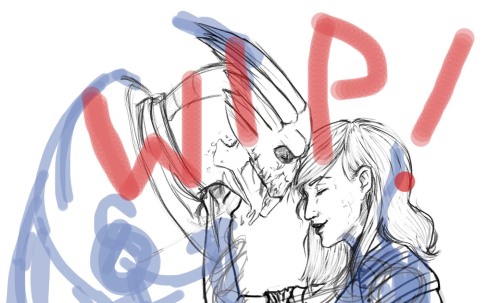 im missing N7 day tomorrow because i have to work so have a WIP and also a bucket of my tears