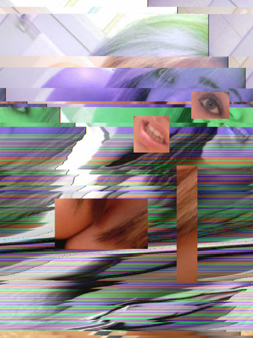 Snob “Booby” Boobs #glitch #selfshot #gif #selfie DMNC RMX http://dombarra.tumblr.com