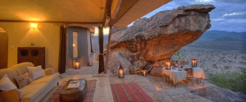 luxuryaccommodations:  Saruni Samburu - KenyaSet in 200,000 acres of unspoilt wilderness, in northern Kenya, Saruni Samburu comprises 6 luxurious villas, complete with spacious sitting/dining areas, sprawling verandas, outdoor showers, and wonderful views