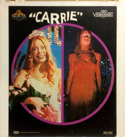 Carrie Videodisc. From Anarchy Records in