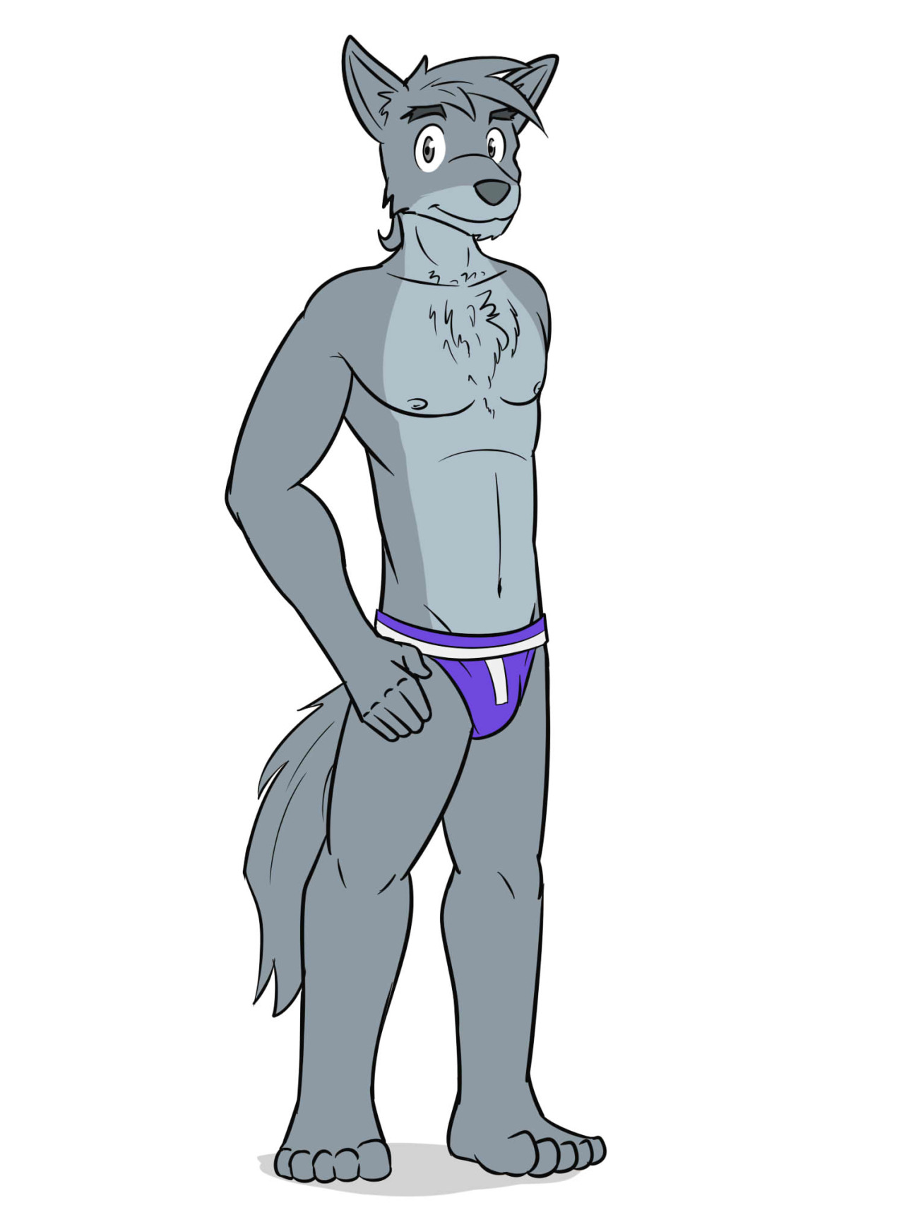 Request for SomeWolfwithaTablet, his wolf character.