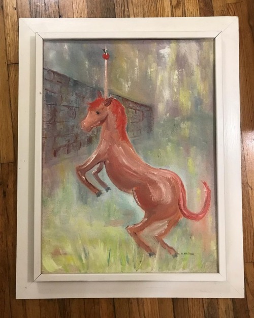 Latest acquisition. “And the Unicorn Came to Our Garden Gate.” Nancy A. Whitman 1963https://www.inst