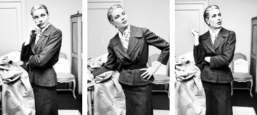  Monday full of Grace Grace Kelly photographed by Lisa Larsen for LIFE Magazine.