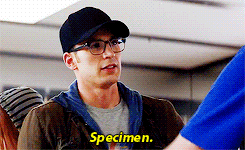tomhazeldine:  And in that moment we were the apple guy.  I cackled, loudly, at &ldquo;Specimen.&rdquo;