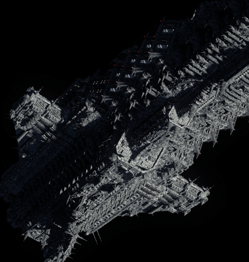 Dictator-class Imperial battlecruiser, Warhammer 40,000My little on-and-off project from May is fina