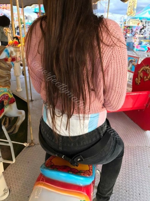 perfectlymadprincessalice:Carousel Diaper on the Carousel Princess on the Carousel Ride