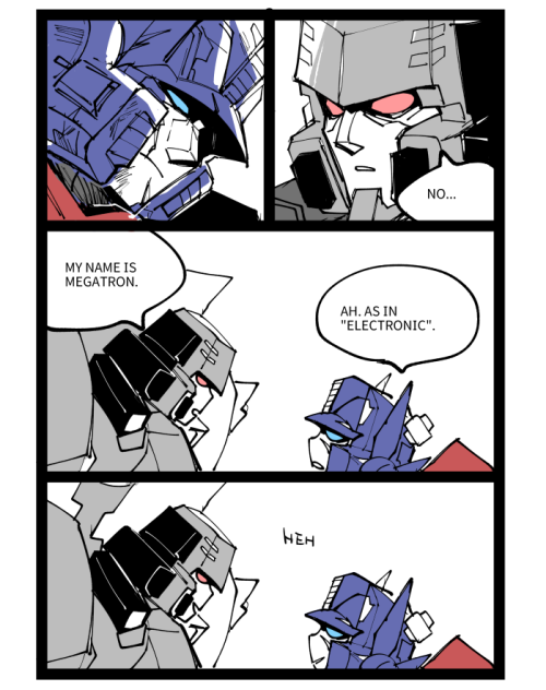 toricoriot:I finished reading Unicron.I think…It’s no fair. Optimus deserves better. Orion meets Rol