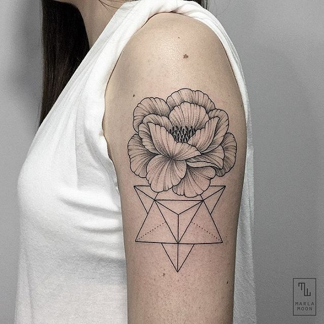 1337tattoos:    marla moon  