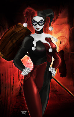 fantasy-scifi:  Harley Quinn by teban19