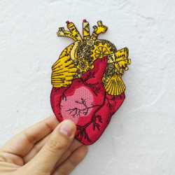 sosuperawesome:  Iron On Patches by Sarah