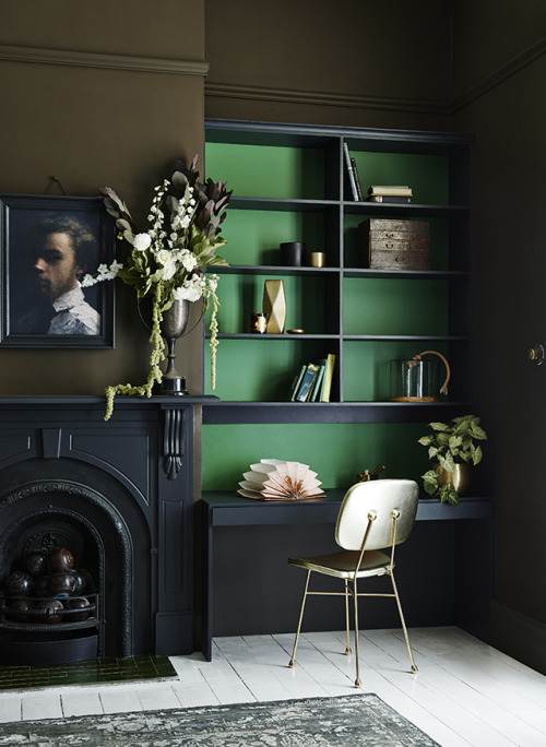 gravity-gravity:  (via Dreaming Of The Green & Brown By Dulux)   www.gravityhomeblog.com | Instagram | Pinterest   