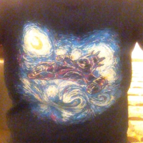 #geekchicsummer Week 4, Day 1: Firefly by way of Van Gogh :) @teefury