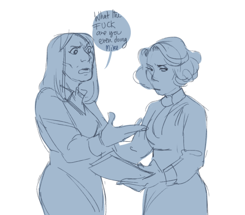 i was really craving drawing short angry trash queens again