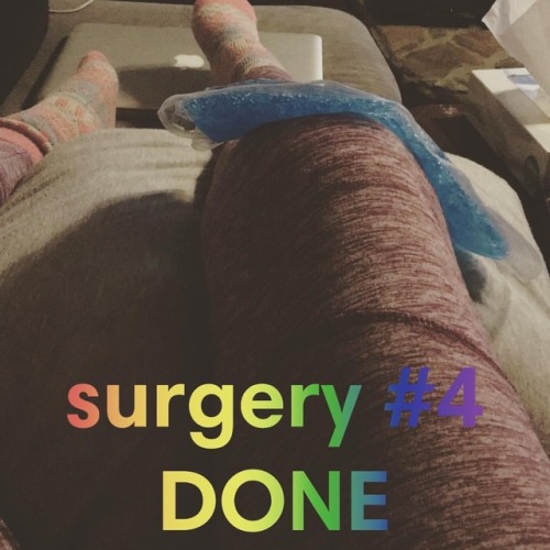 day 500 : in recovery - kinda sucks that this one hurts worse than leftie&rsquo;s surgery. . eth