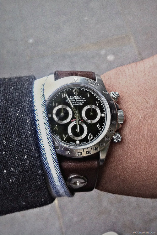 Porn watchanish:  A  custom piece Rolex Daytona photos