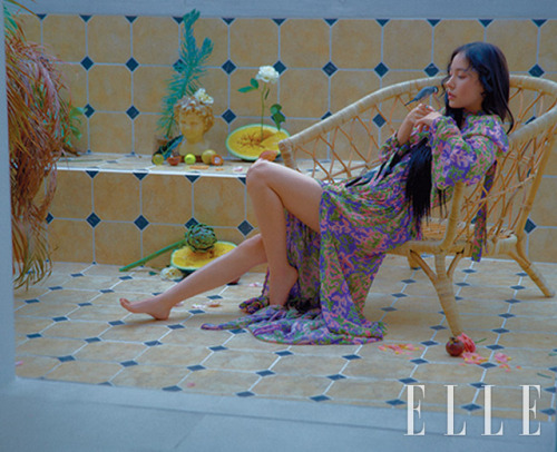 stylekorea:Min Hyo Rin for Elle  Korea June 2018. Photographed by Kim Hee June