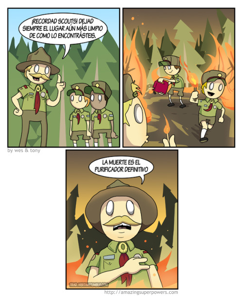 welele:  Otro trabajo bien hecho por los fire scouts.
