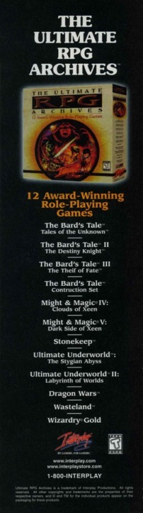 Tales of the Unknown: Volume I - The Bard&rsquo;s TaleThe Bard&rsquo;s Tale II: The Destiny KnightTh