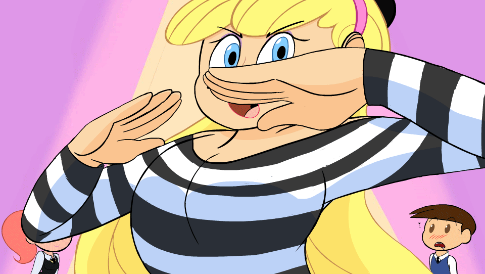 supesart:  “Gaze Upon My Glorious French Breasts!” Nova has breasts, hence you