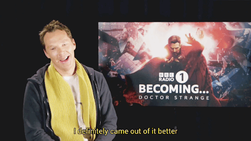 Benedict Cumberbatch Talked About Ironstrange.