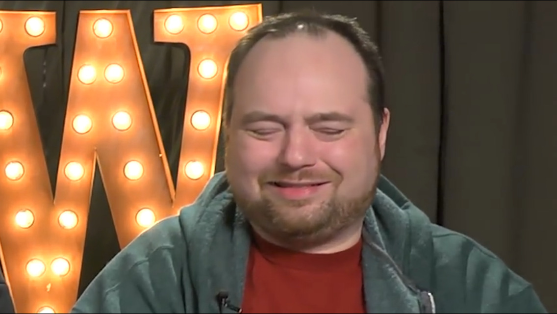 Rich Evans dreams of juicy Shaq meat.