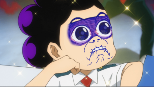 Totty’s face on Worst Boy™.I don’t know if I improved him or not. In fact, I probably made him even 