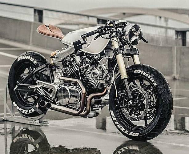 caferacerpasion:  🏁 caferacerpasion.com 🏁 Argg! 100% porn! Yamaha XV920 Cafe