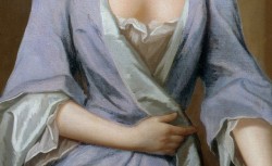 paintingispoetry: Michael Dahl, Portrait of a Lady detail, ca. 1700-10