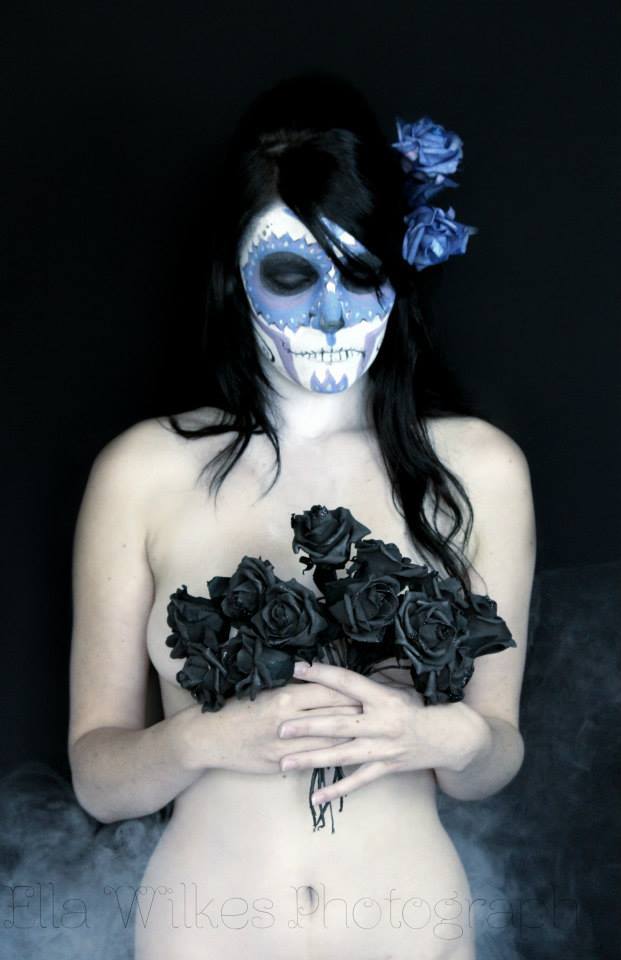 Sugar Skull seriesphotography by Ella Wilkes, rebranded as CatchFox Photography