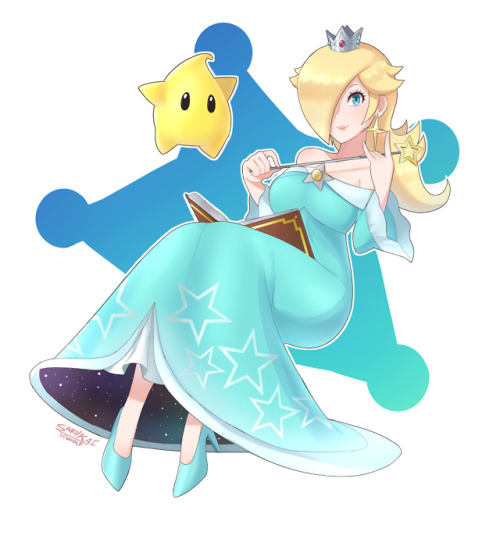 Beyond the StarsI haven’t drawn Rosalina for quite a while.Twitter / DeviantArt / Patreon / Pixiv