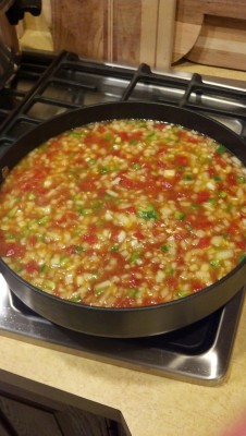 fitchris25:  Spanish beans and rice with