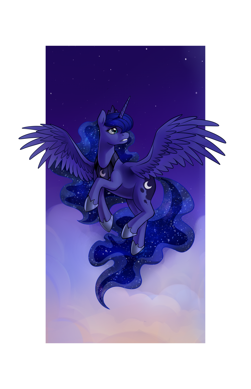 mlpfim-fanart:  Luna by ~lemon-devil