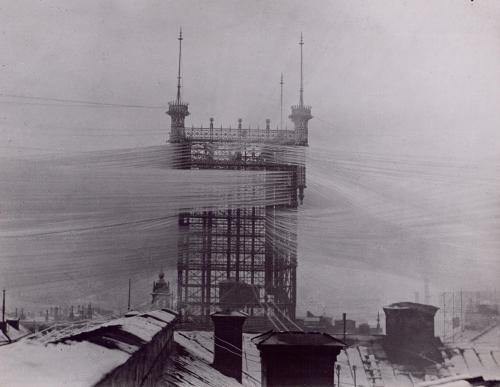 The Old Stockholm Telephone Tower,Back in the day when the telephone was a fairly new technology, it