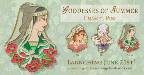 The final Goddess of Summer has been revealed!  Don’t miss your chance to collect these g