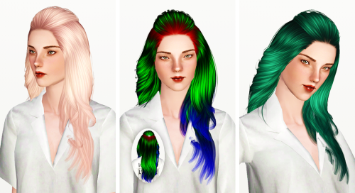 Mini Pompadours! - Alesso Aurora &amp; Cazy Melody  Cute hairs :3 Unfortunately Cazy Melody will