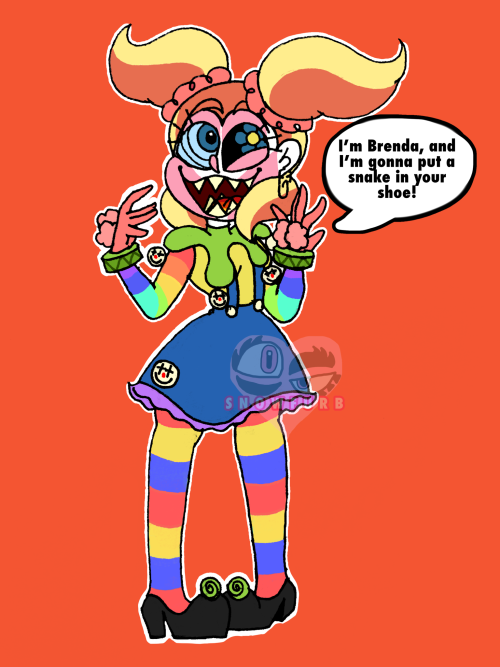 Quick Change To Brendas Design- Socks Are Now Primary Colors :D