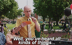  Okay, you know…uh-oh, there’s more to this speech. There’s actually a middle