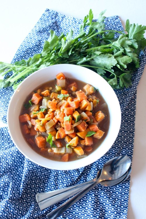 Sweet Potato Red Lentil Soup Get the recipe