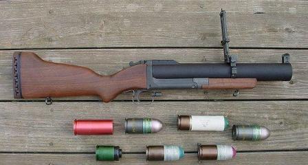 weaponslover:    M79 Grenade launcher     Caliber: 40mm (40x46)Overall length: 737