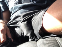 collegeguy420:  Getting hard in the back of an Uber 