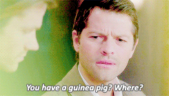 Castiel + Being Adorable