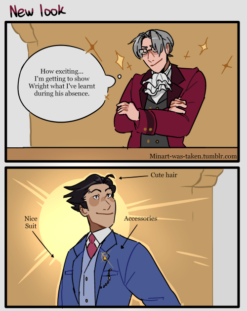 Minart-Was-Taken:my Take On Why Edgeworth Takes His Glasses Off In Court.