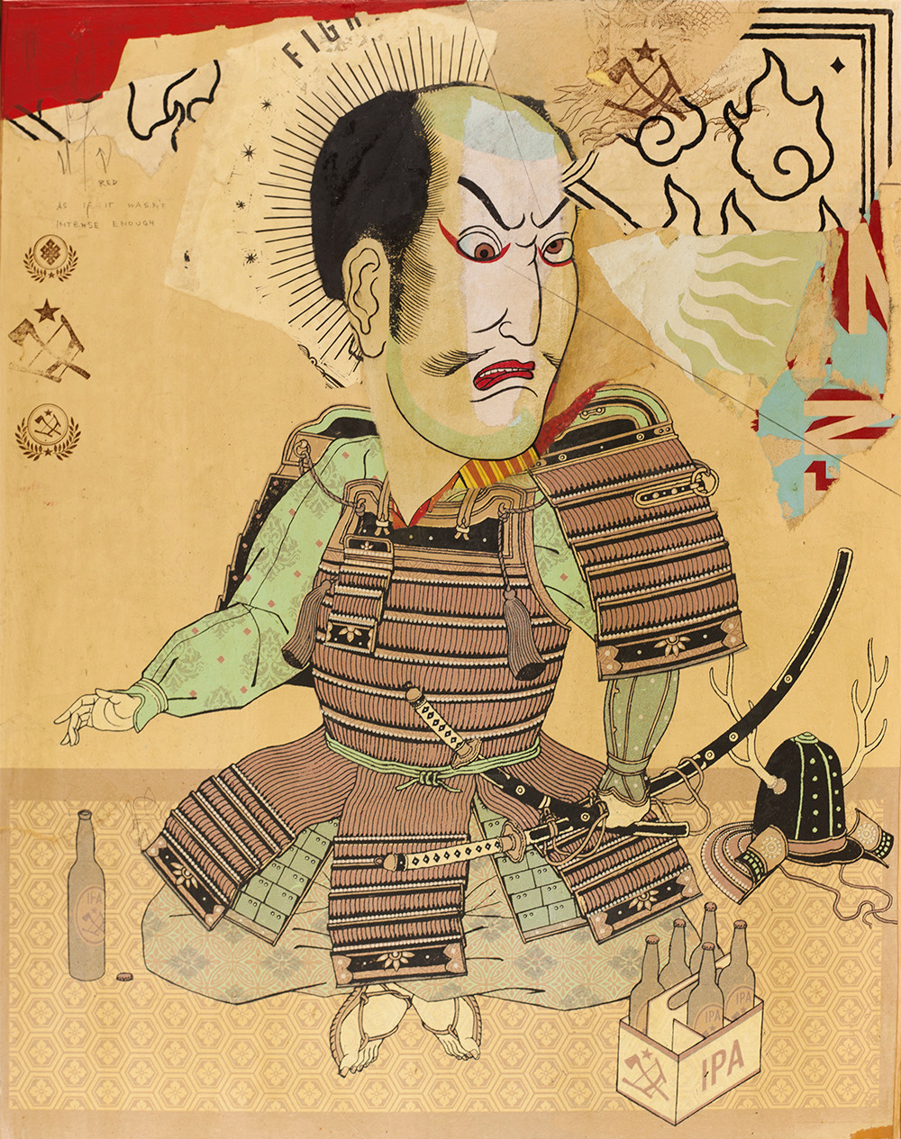 ohthentic:  supersonicart:  Ravi Zupa’s “New Works” at Art Market San Francisco.