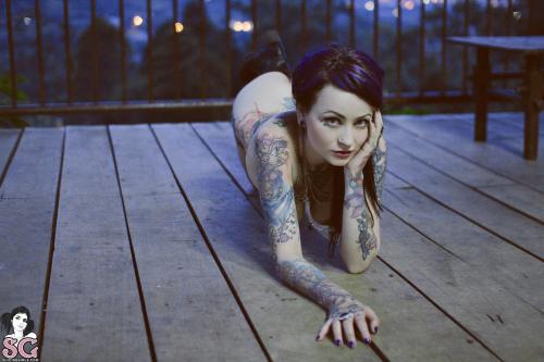 past-her-eyes:  Krito Suicide  For more South African SuicideGirls Sweet tattoo, for more visit past-her-eyes.tumblr.com 